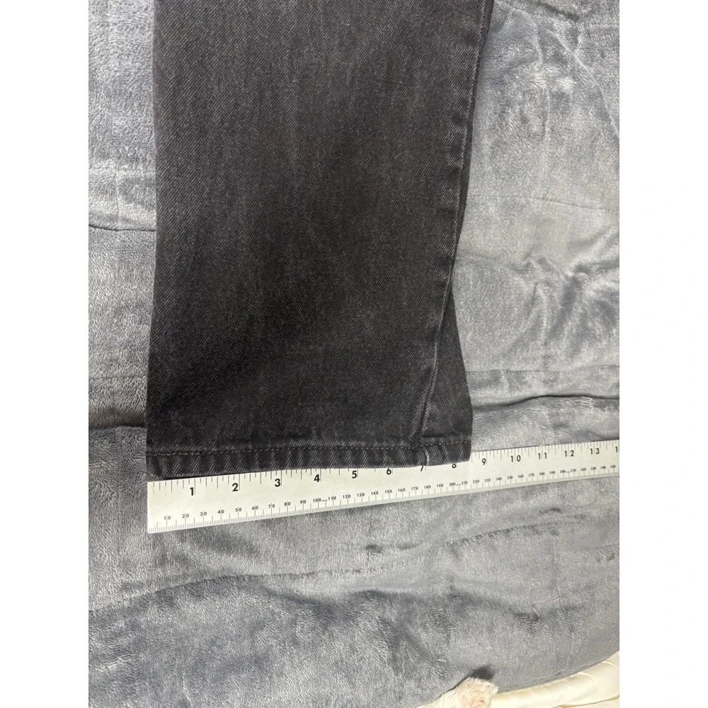 Levis 550 Relaxed‎ Fit Jeans Mens 34x30 Washed Black Tapered Leg 00550-0260